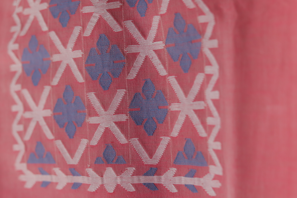 Silk jamdani dress material – Manihari Fashion